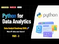 Day 3 Python for Data Analytics Pandas Basics First Coding Class TechMonks
