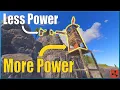 Wind Turbine Power Guide Height Obstruction How to Max a Large Battery in Rust