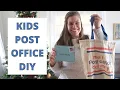 KIDS POST OFFICE DIY - PRESCHOOL POST OFFICE DRAMATIC PLAY