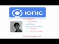 Part 16 display toast messages in ionic