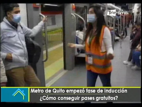 Metro de Quito empezó fase de inducción ¿Cómo conseguir pases gratuitos?