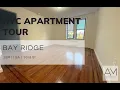 NYC Apartment Tour - 2 Bedroom Apartment on 93rd St in Bay Ridge Brooklyn