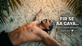 FIR SE AA GAYA MERI MAN PASAND JAGAH PAR | EXPLORING BALI | Rohit | Reactionboi Vlog