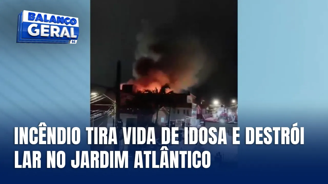Idosa morre em incêndio no Jardim Atlântico; família pede ajuda para reconstrução