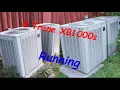 4 2002 Trane XB1000 HE Air Conditioners Running
