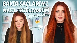 yipratmadan bakir sa boyama bak r sa lar m nas l tazeliyorum bak r sa rengi tazeleme