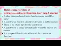 Constructor and Destructor intro
