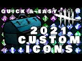 3 MINUTES CUSTOM ICONS TUTORIAL ON DBD PC OCT 2021