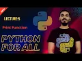 5 Python Print Function Python for all English