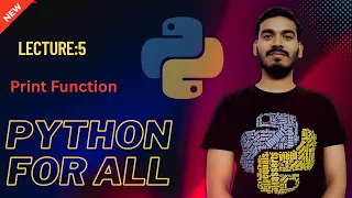 5 Python Print Function Python for all English