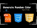 Coding Fun Create a Random Color Picker with JavaScript