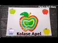 Download Lagu Kolase Apel dari Kertas Origami