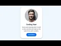 Bootstrap Profile Card Bootstrap rounded card