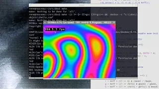 Simply write DOS programs on Linux w GCC part I