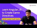 Build a Candy Crush Game in JavaScript Angular JS tutorial