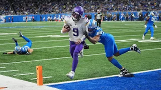 J J McCarthy Week 9 Highlights vs Lions 2025 Season