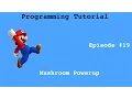 Java Programming Tutorial Super Mario Game Mushroom PowerUp