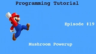 Java Programming Tutorial Super Mario Game Mushroom PowerUp
