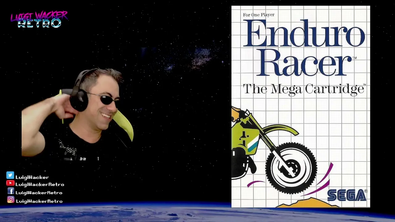 Enduro Racer [UE] (Master System) - Fazendo Final