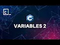 CodeCademy C Variables part 2