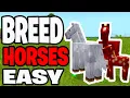 How To Breed Horses In Minecraft Bedrock - Tutorial