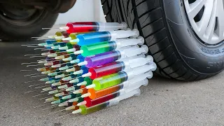 الخبرة سحق الأشياء الناعمة والمقرمشة بالسيارة مقابل كوكاكولا فانتا بالونات مرح سيارات 