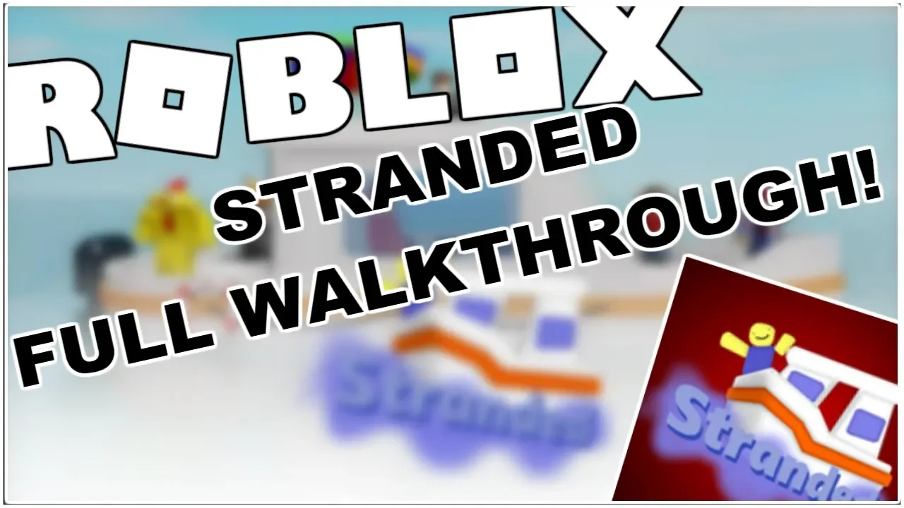STRANDED - A CAMPING GAME (FULL WALKTHROUGH) + ALL ENDINGS! [ROBLOX]