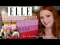 ELLE BEAUTY ADVENT CALENDAR 2023 UNBOXING FREE 12 MONTH MAGAZINE SUBSCRIPTION