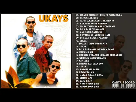 Download MP3 Ukays Full Album - Lagu Slow Rock Lama Malaysia Terbaik \u0026 Terhebat | Rock Kapak 80an 90an Malaysia