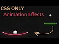 CSS Elastic Line Animation Effects