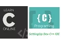 02--Setting Up Dev C IDE C - Programming Tutorial Series