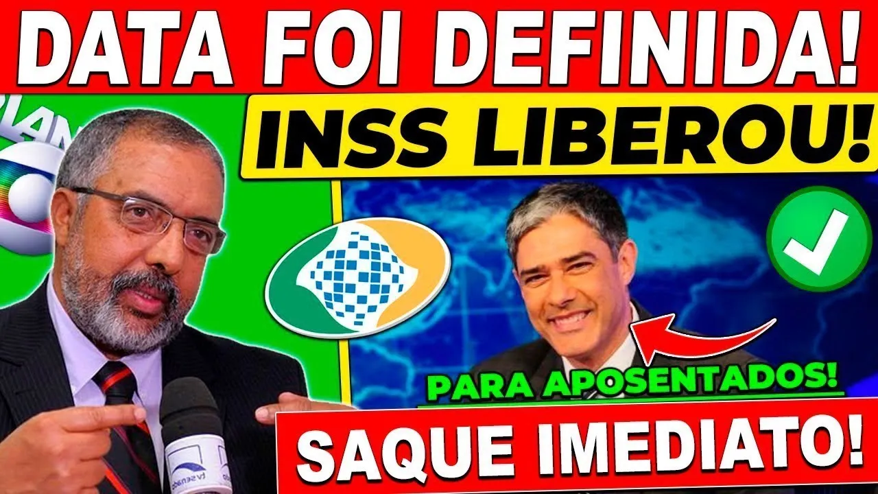 ✅ VALOR JÁ CAIU NA CONTA: INSS ANUNCIA ABONO EXTRA PARA APOSENTADOS, DATA DEFINIDA AGORA!
