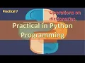 7 Menu driven python program to perform operations on dictionaries