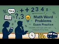 Daily Math Challenge Word Problems with Algebra Geometry Trigonometry Ratios Quadratic