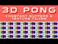 3D PONG Beginner Guide in WebGPU API Uniform Buffers Texture Tiling Part 4