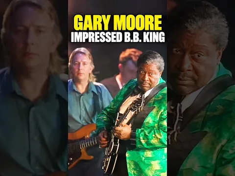 Gary Moore Left B.B. King Amazed | The Thrill Is Gone | Special Video Remix #guitarlegends #bbking