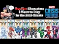 Top 10 Characters I m Excited to Play in the 2026 Marvel Crisis Protocol Errata