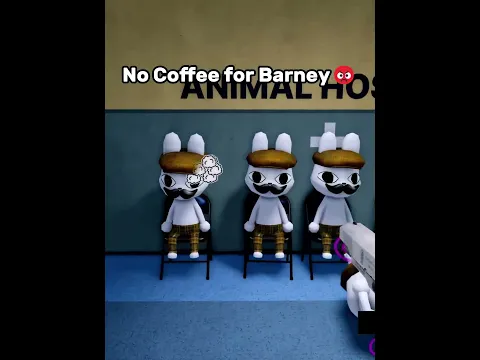 No Coffee for Barney😱  #roblox #animalhospital #sleepypanda