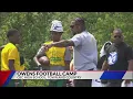 NFL player Jonathan Owens holds training camp for kids