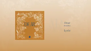 Dear - Ben Ben