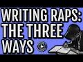How FAMOUS Rappers Write Their Rhymes and How YOU Can Too - HOW TO RAP FOR BEGINNERS