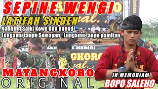 Download SEPINE WENGI Vocal LATIFAH JARANAN MAYANGKORO ORIGINAL 2020 MP3