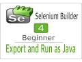 Selenium Builder 4 - How to Export as Java and run through Eclipse