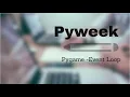 Pygame - event loop