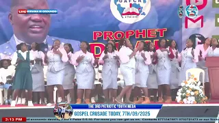 prophet david of uafcr and teacher of righteousness with the youths at the patriotic crusade