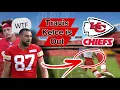 Travis Kelce HYPEREXTENDED Knee during practice - Good Luck Chiefs