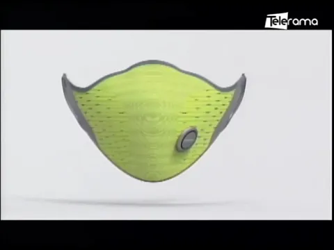 Project Hazel mascarilla con micrófono y amplificador de voz