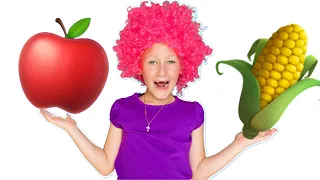 Verduras 🌽 and frutas  🍋 | Canciones infantiles | Anuta Kids Channel en Español