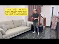Giới Thiệu Mẫu Sofa MELLY Màu Kem Nhỏ Xinh Được Bàn Giao Tới Nhà Anh Tuấn Anh Ở Ba Đình, Hà Nội
