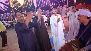 ابو عبدالوالى وابو هديه فى فرح بدوى الفولى 